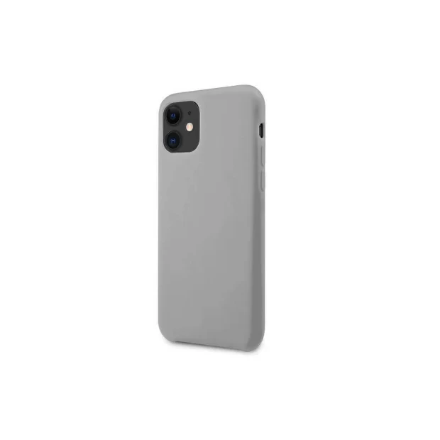 Husa iPhone 12 Mini Lemontti Silicone Lite Gri