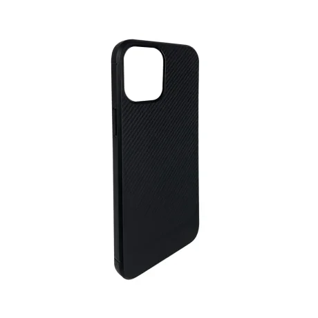 Husa iPhone 12 Pro Max Lemontti Carbon Pro Negru