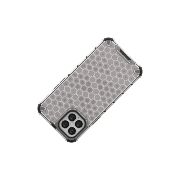 Husa iPhone 12 Pro Max Lemontti Honeycomb Grey