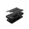 Husa iPhone 12 Pro Max Lemontti Hybrid Armor Negru