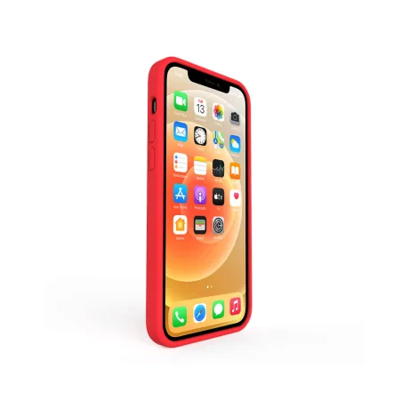 Husa iPhone 12 Pro Max Lemontti Liquid Silicon Red