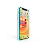Husa iPhone 12 Pro Max Lemontti Liquid Silicon Tiffany Blue