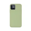 Husa iPhone 12 Pro Max Lemontti Silicon Silky Verde
