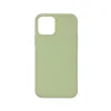 Husa iPhone 12 Pro Max Lemontti Silicon Silky Verde