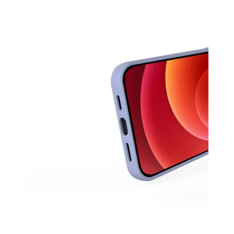 Husa iPhone 12 Pro Max Lemontti Silicon Soft Slim Lavender Gray