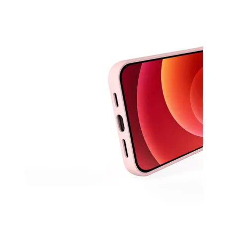 Husa iPhone 12 Pro Max Lemontti Silicon Soft Slim Pink Sand