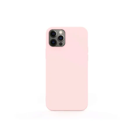 Husa iPhone 12 Pro Max Lemontti Silicon Soft Slim Pink Sand