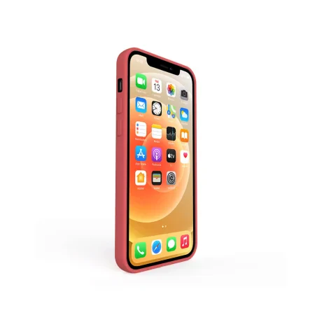 Husa iPhone 12 Pro Max Lemontti Silicon Soft Slim Santa Red