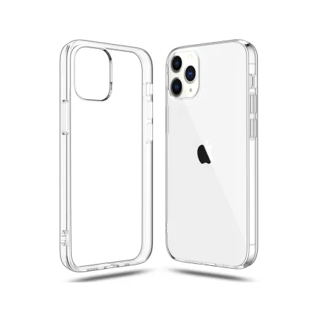 Husa iPhone 12 Pro Max Lemontti Silicon Transparent