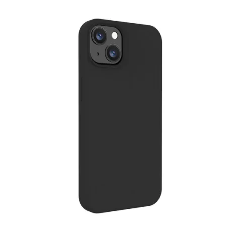 Husa iPhone 13 Lemontti Liquid Silicon Black