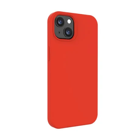 Husa iPhone 13 Lemontti Liquid Silicon Red