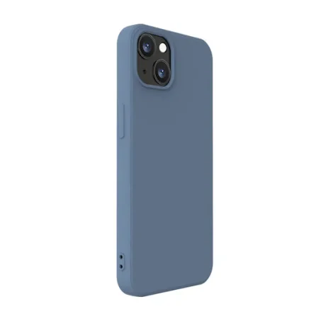 Husa iPhone 13 Lemontti Silicon Soft Slim Lavender Gray