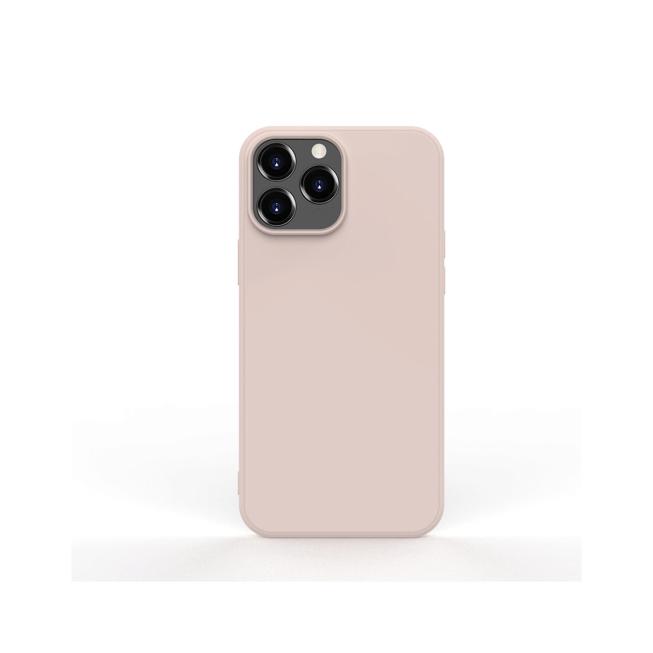 Husa iPhone 13 Pro Lemontti Silicon Soft Slim Pink Sand thumb