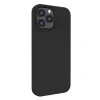 Husa iPhone 13 Pro Max Lemontti Liquid Silicon Black