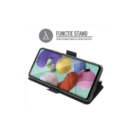 Husa iPhone 14 Lemontti Book Elegant Negru