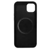 Husa iPhone 14 Lemontti Liquid Silicon MagCharge Negru