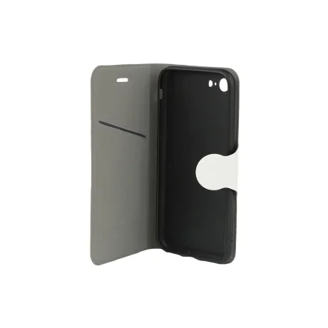 Husa iPhone 7/8/SE2020/SE2022 Lemontti Book Jelly Alb