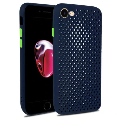Husa iPhone 7/8/SE2020/SE2022 Lemontti Bubble Albastru