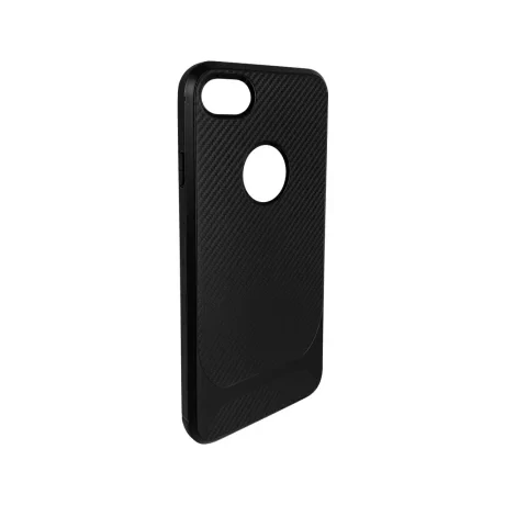 Husa iPhone 7/8/SE2020/SE2022 Lemontti Carbon Pro Negru