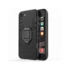 Husa iPhone 7/8/SE2020/SE2022 Lemontti Ring Armor Kickstand Negru