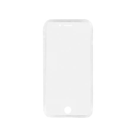 Husa iPhone 8 Plus / 7 Plus Lemontti Silicon Full Cover 360 Transparent