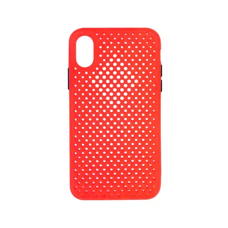 Husa iPhone X / XS Lemontti Bubble Rosu