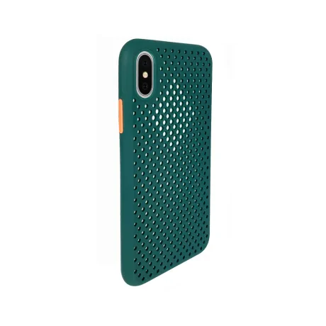 Husa iPhone X / XS Lemontti Bubble Verde