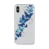 Husa iPhone XS / X Lemontti Silicon Art Butterflies