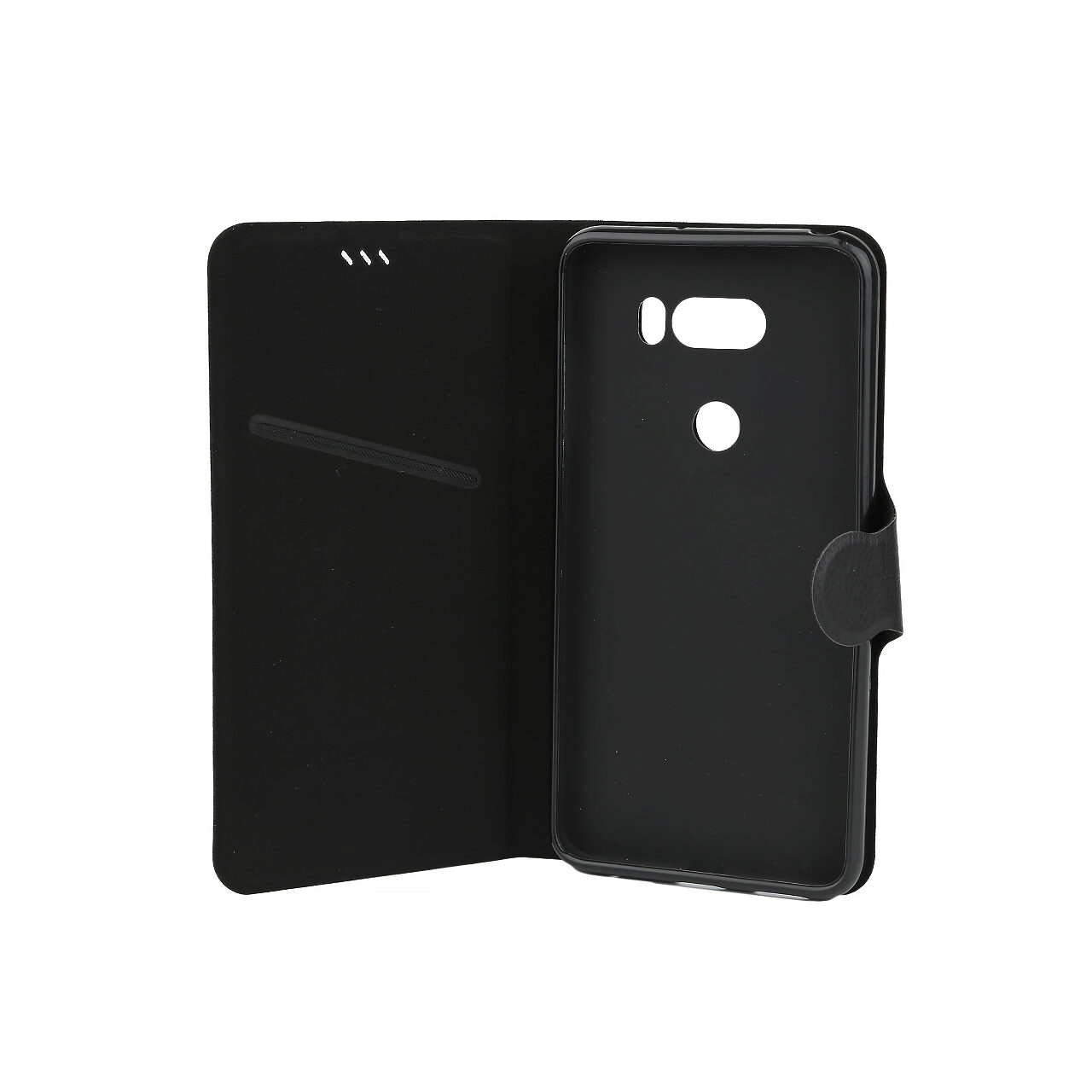 Husa LG V30/ V30 Plus/ V30S / V35 Lemontti Book Jelly Negru thumb