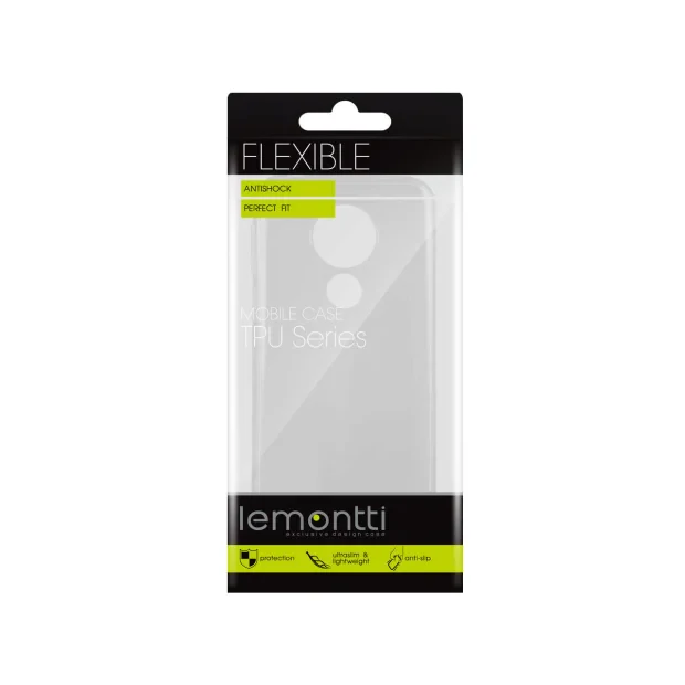 Husa Motorola Moto G7 Play Lemontti Silicon Transparent