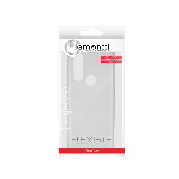 Husa Motorola One Action Lemontti Silicon Transparent