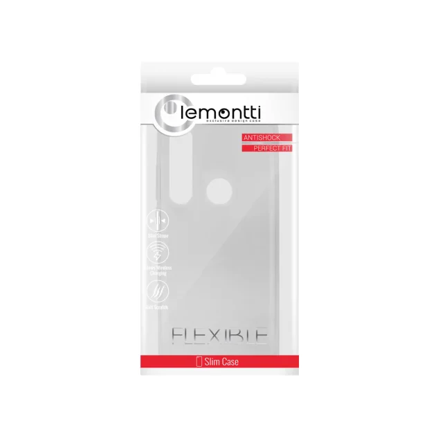 Husa Motorola One Macro Lemontti Silicon Transparent