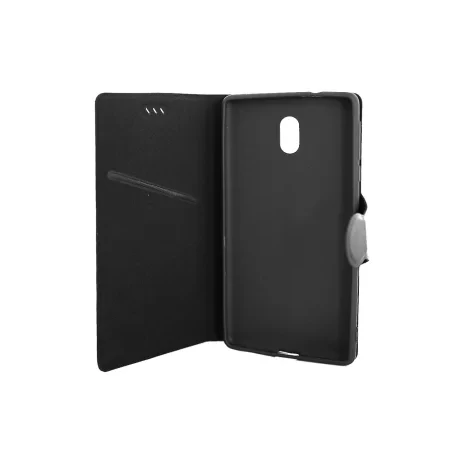 Husa Nokia 3 Lemontti Book Jelly Negru