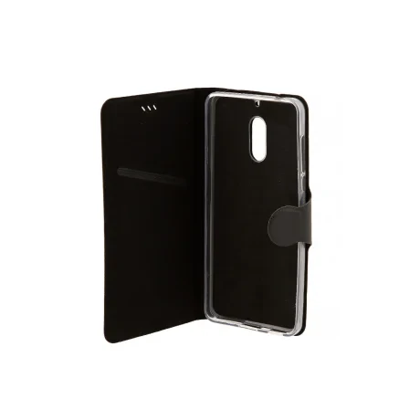 Husa Nokia 6 Lemontti Book Jelly Negru