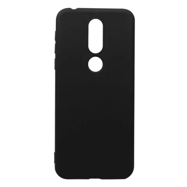 Husa Nokia 7.1 (Nokia 7 2018) Lemontti Silicon Silky Negru