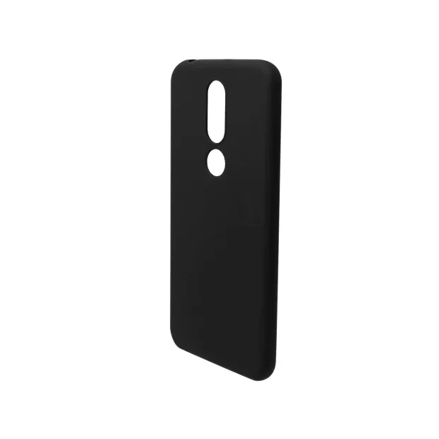 Husa Nokia 7.1 (Nokia 7 2018) Lemontti Silicon Silky Negru