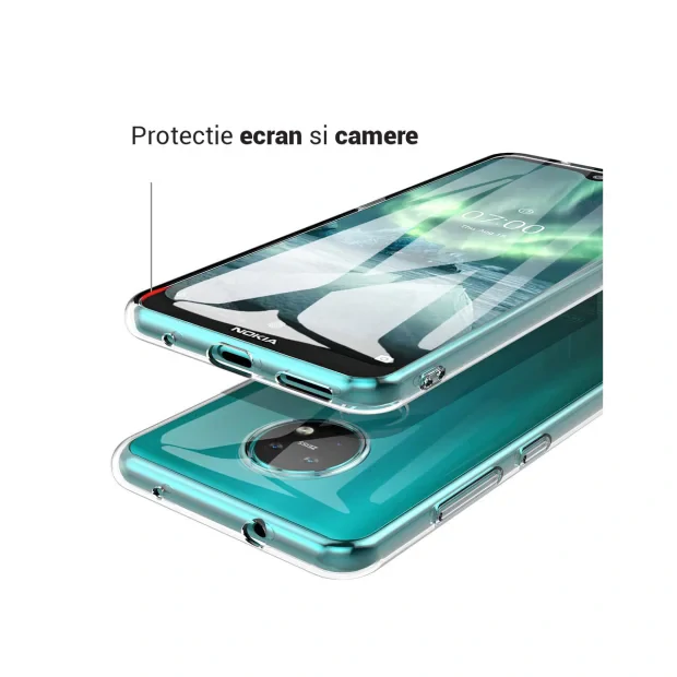 Husa Nokia 7.2 / 6.2 Lemontti Silicon Transparent
