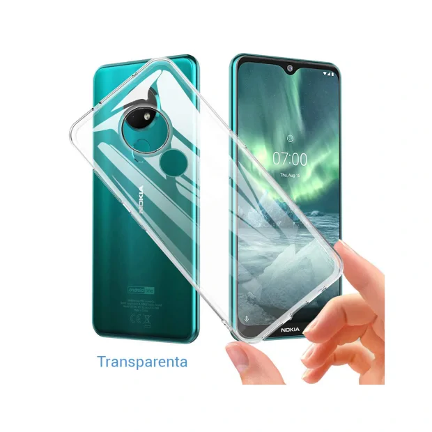 Husa Nokia 7.2 / 6.2 Lemontti Silicon Transparent