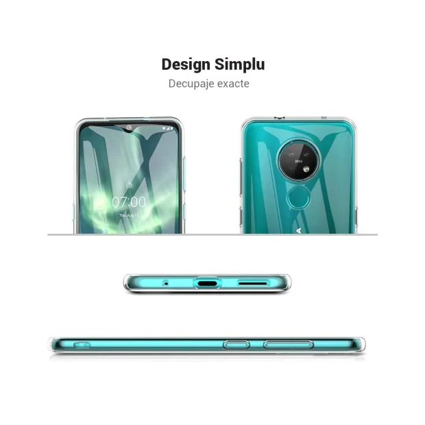 Husa Nokia 7.2 / 6.2 Lemontti Silicon Transparent