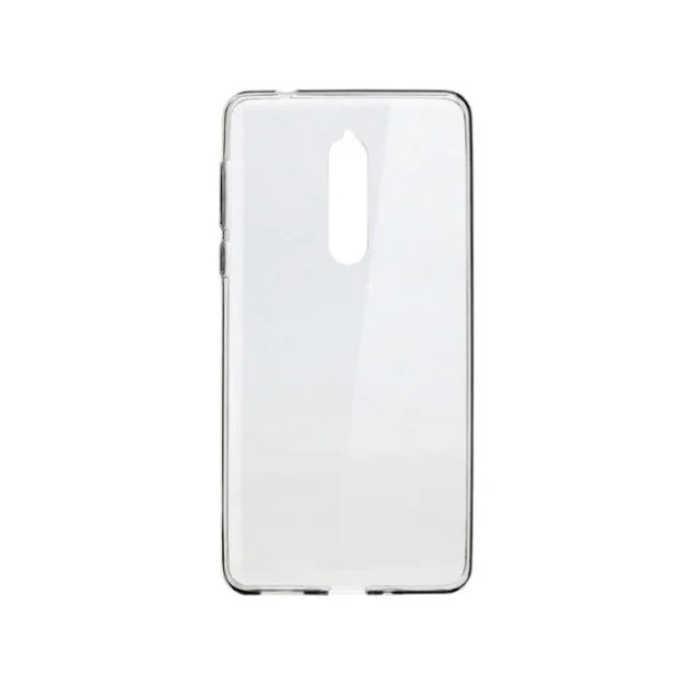 Husa Nokia 8 Lemontti Silicon Ultraslim Transparent