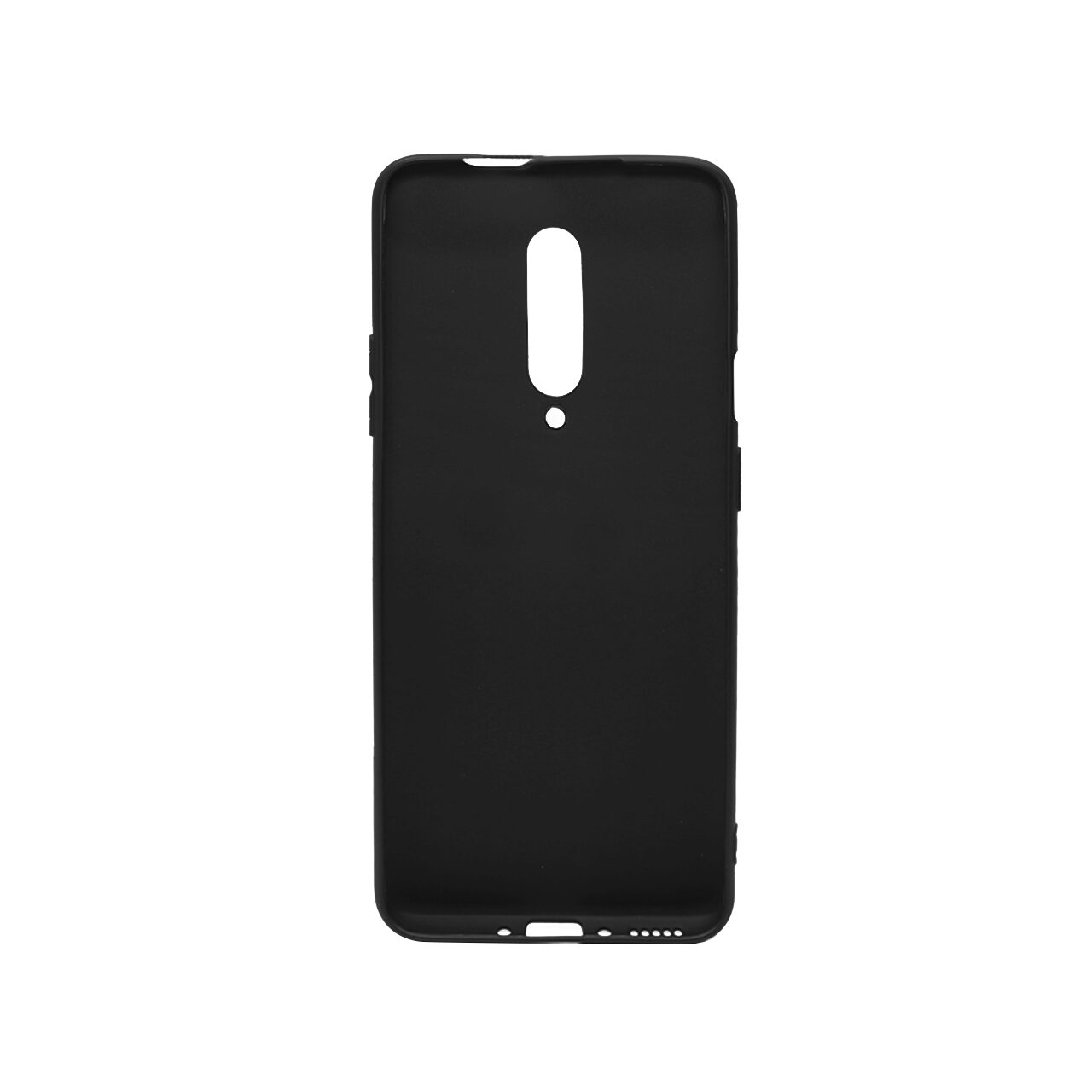 Husa OnePlus 7 Pro Lemontti Silicon Silky Negru thumb