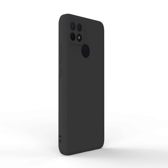 Husa Oppo A15 Lemontti Silicon Soft Slim Black thumb