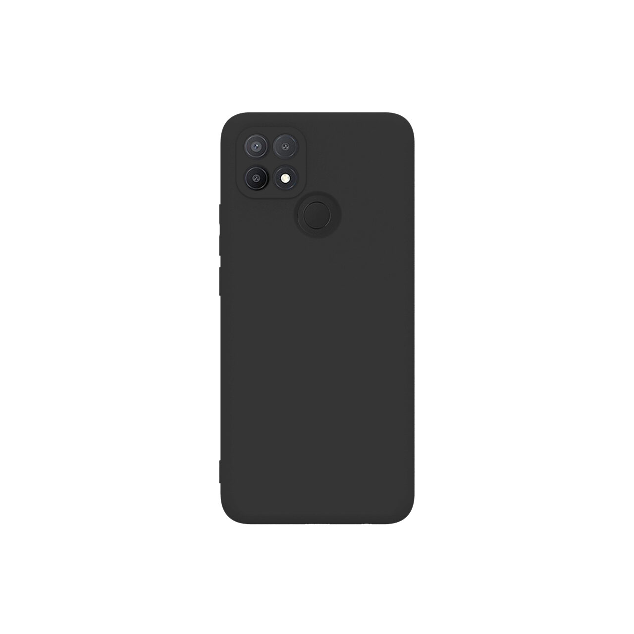 Husa Oppo A15 Lemontti Silicon Soft Slim Black thumb