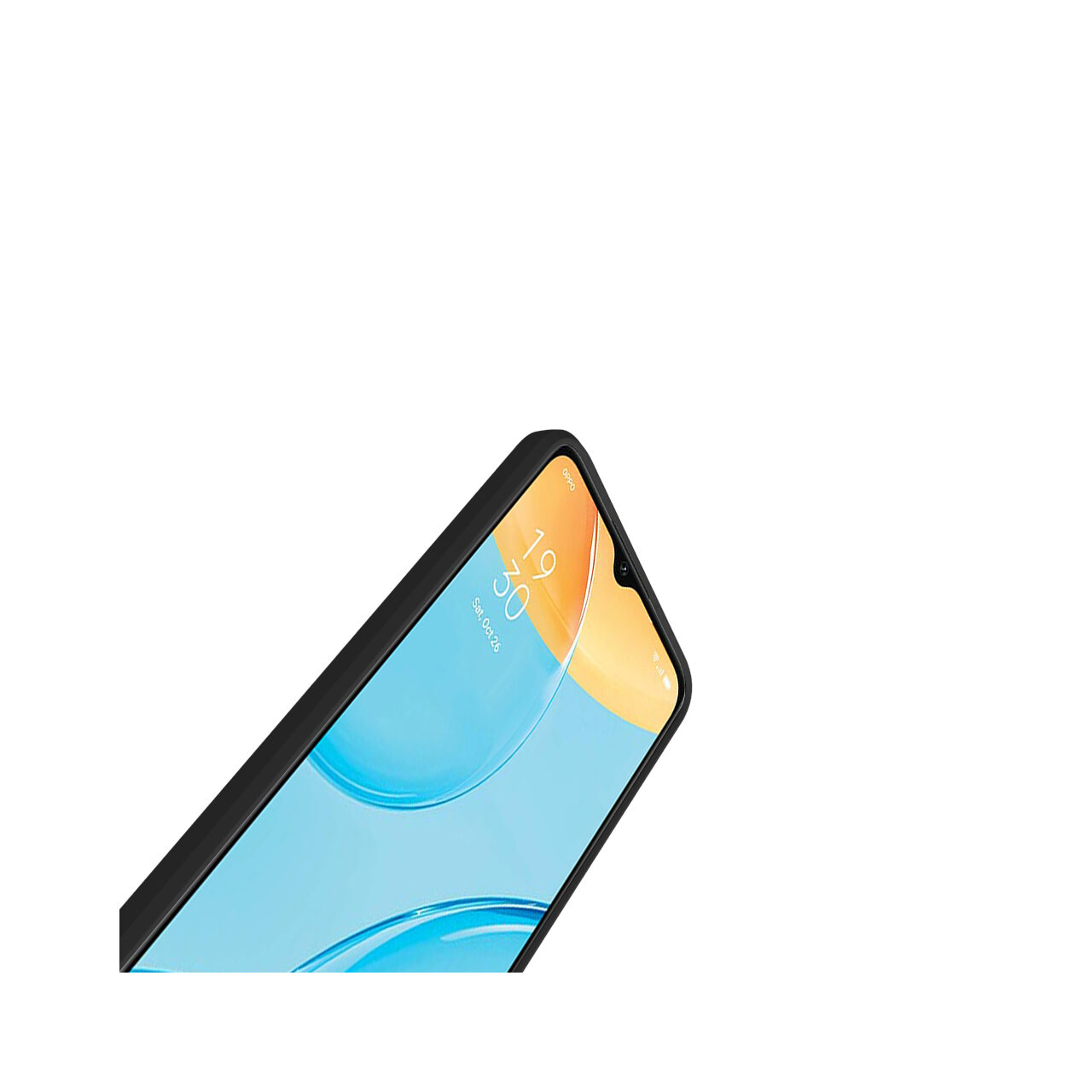 Husa Oppo A15 Lemontti Silicon Soft Slim Black thumb