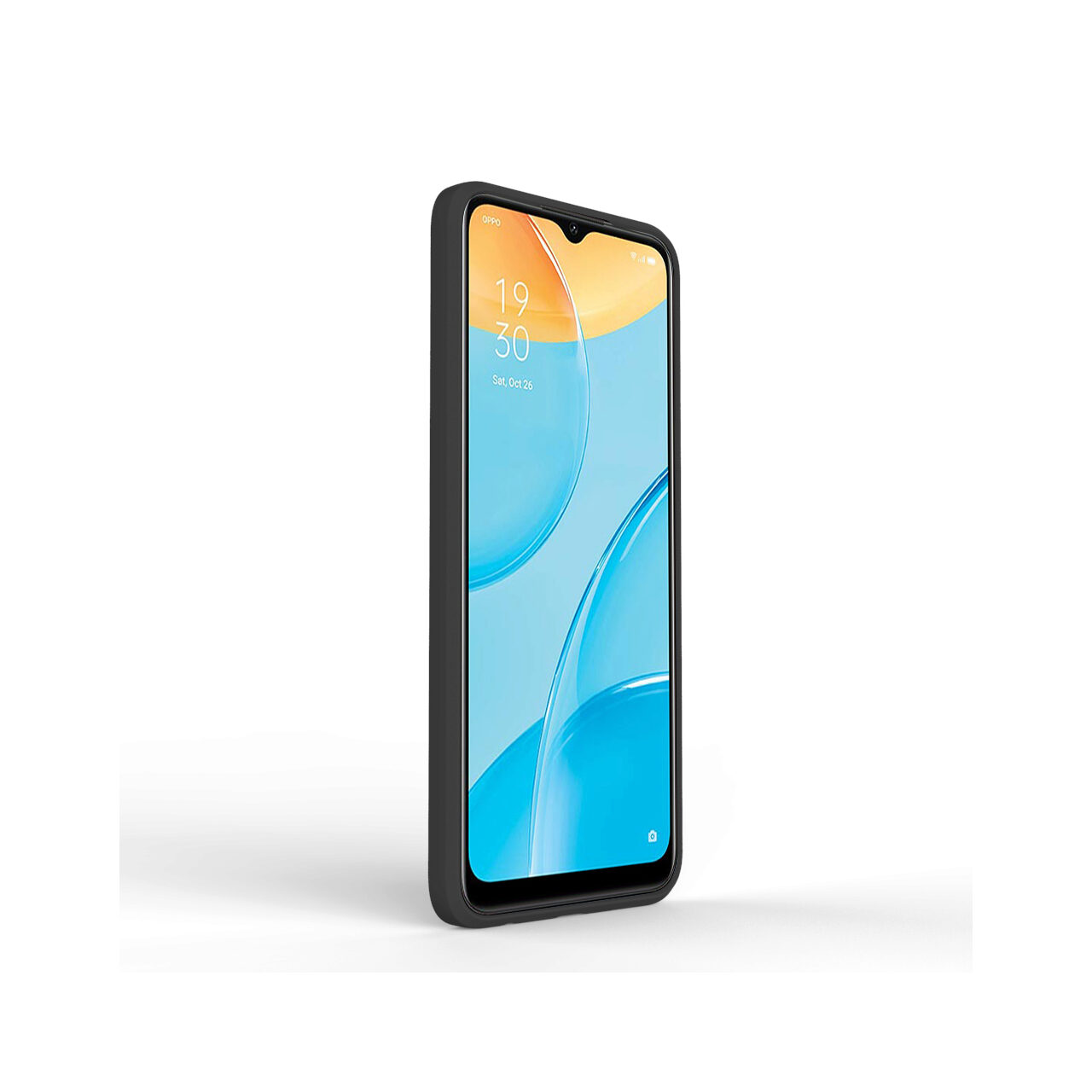 Husa Oppo A15 Lemontti Silicon Soft Slim Black thumb
