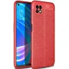 Husa Oppo A72 5G Lemontti Litchi Red