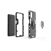 Husa Oppo A72 / A52 Lemontti Ring Armor Kickstand Albastru