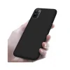 Husa Oppo A72 Lemontti Silicon Silky Negru