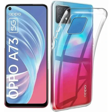 Husa Oppo A73 5G Lemontti Silicon Transparent