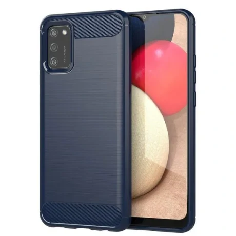 Husa Oppo A92 / A72 / A52 Lemontti Carbon Case Flexible Negru